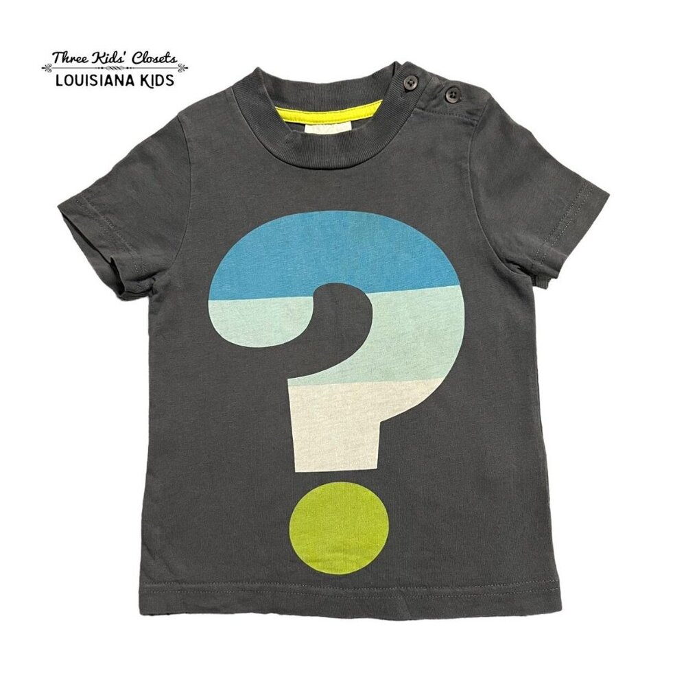 Mini Boden 1.5-2Y Question Mark Tee Shirt